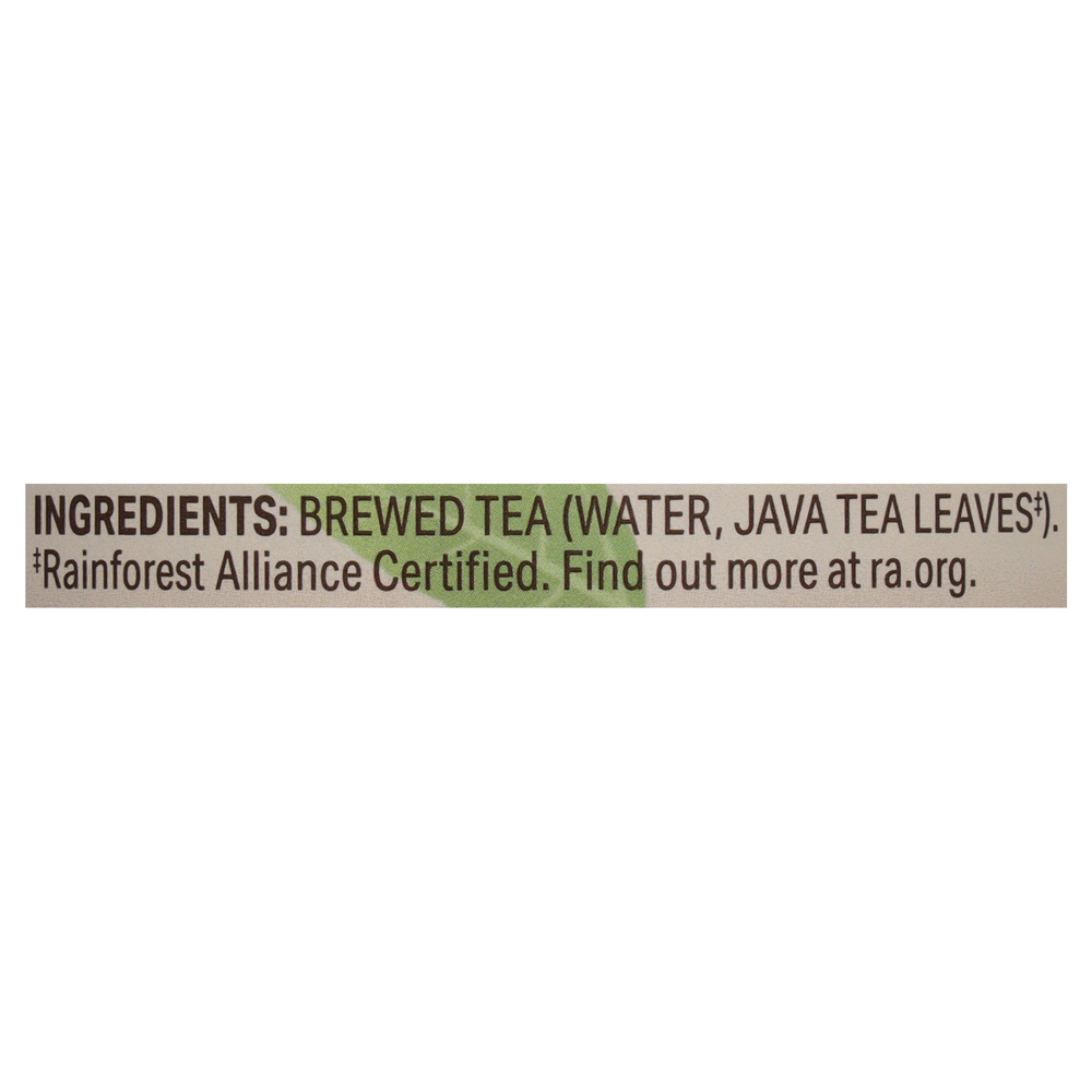 Tejava Black Tea, Original-Ingredients