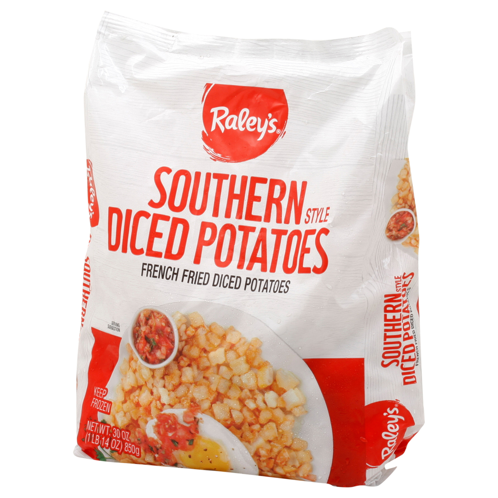 Raley's Potatoes, Diced, Southern Style