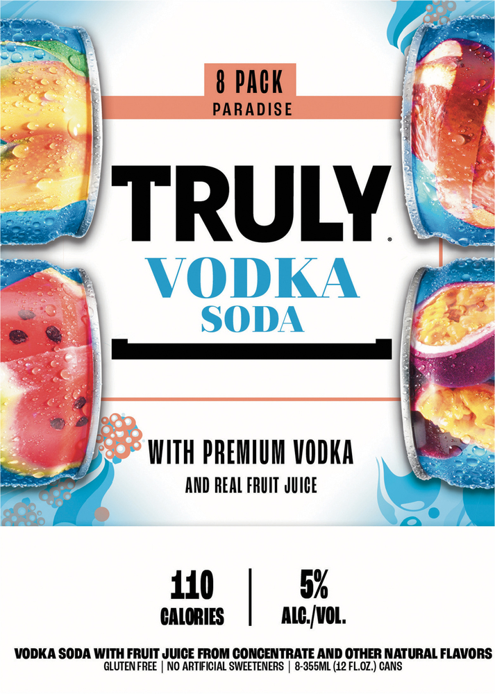 Truly Vodka Soda, Paradise, Variety Pack-Planogram-Left