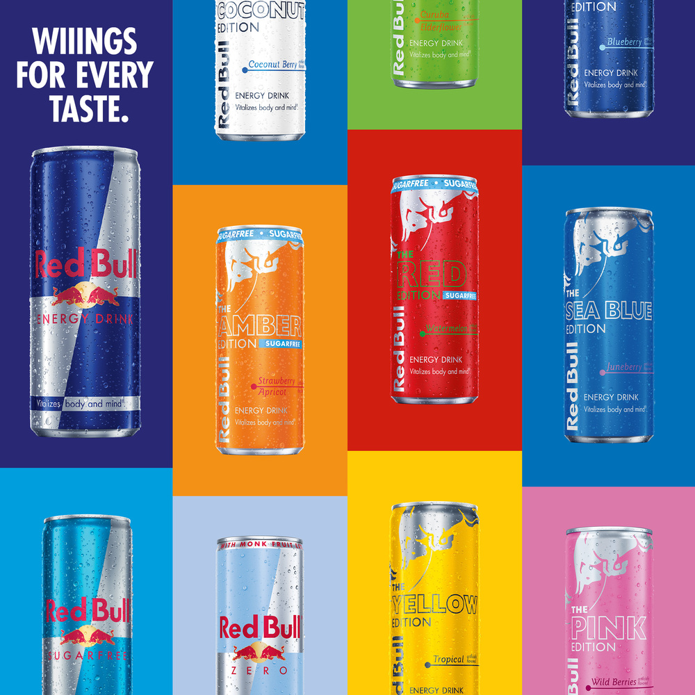 Red Bull Winter Edition Energy Drink Iced Vanilla Berry
