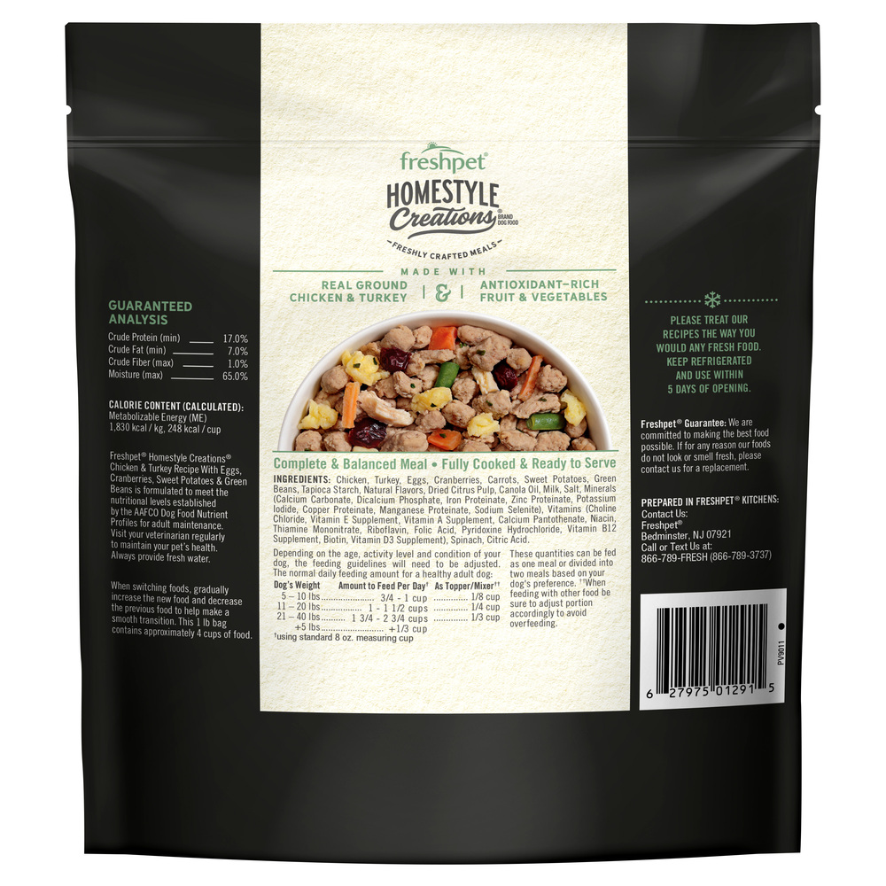 Freshpet Dog Food Chicken Turkey Recipe Adult