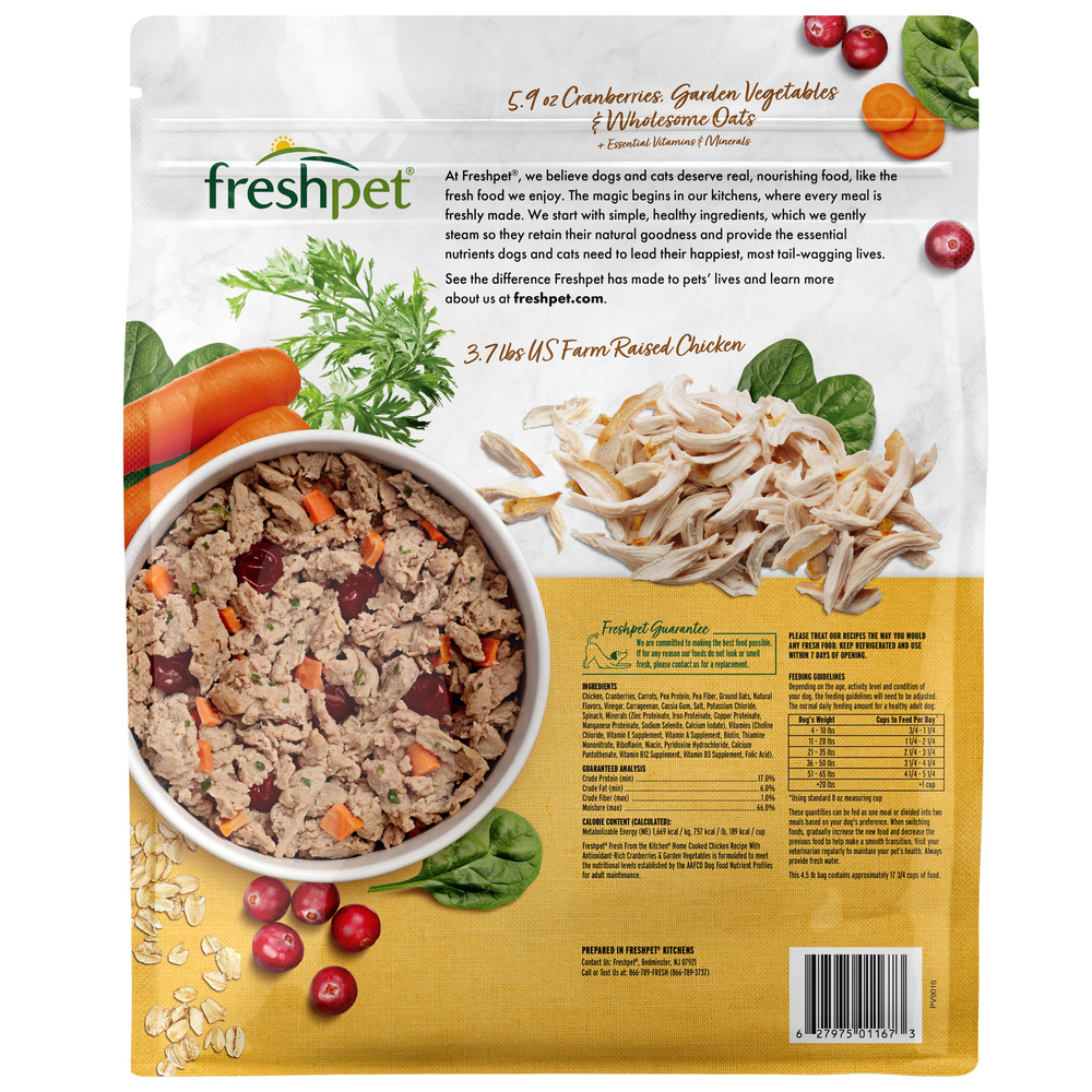 Freshpet dog food calories online