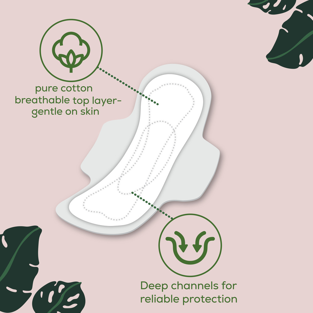L. Ultra Thin Pads with Wings, Regular