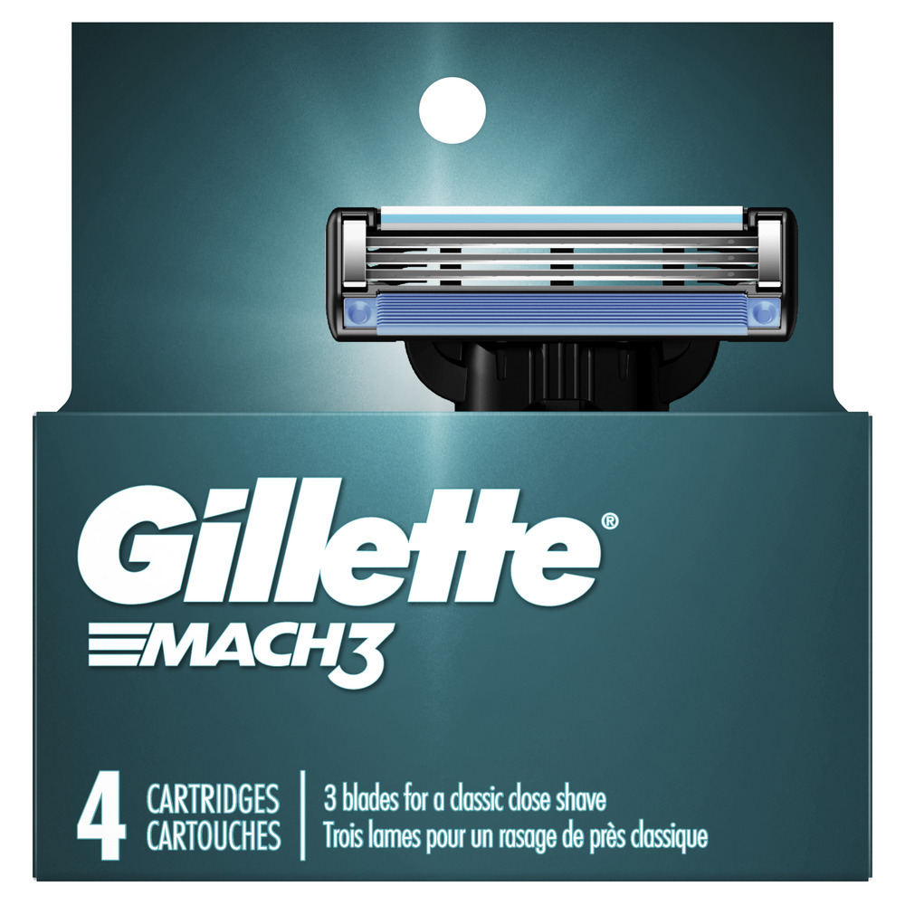Lames De Rasoir Gillette Mach 3 - Neuf Dans Leur Emballage D'Origine