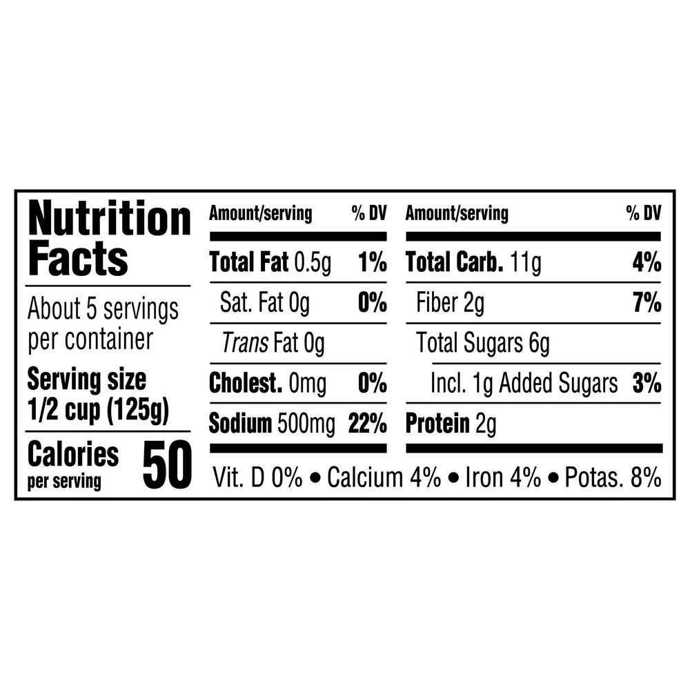 Classico Pasta Sauce, Caramelized Onion & Roasted GarlicNutritionFacts