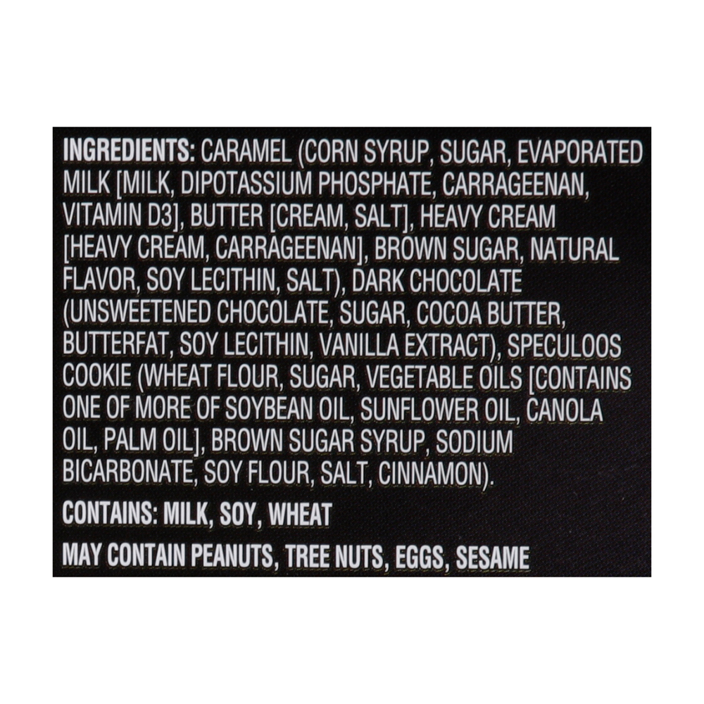 Nob Hill Trading Co. Caramel & Speculoos Cookie Bark, Dark Chocolate