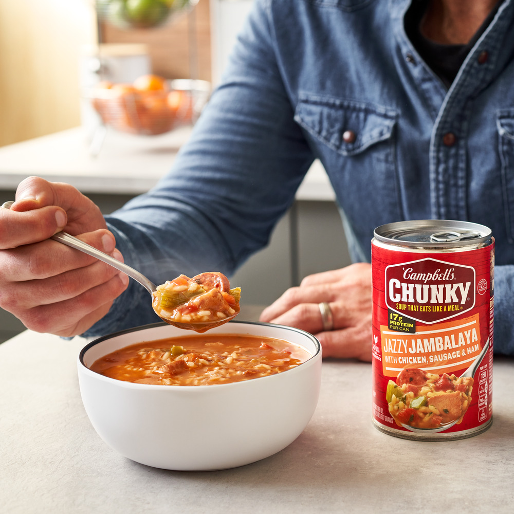 Campbell's® Chunky® Jambalaya With Chicken, Sausage and Ham