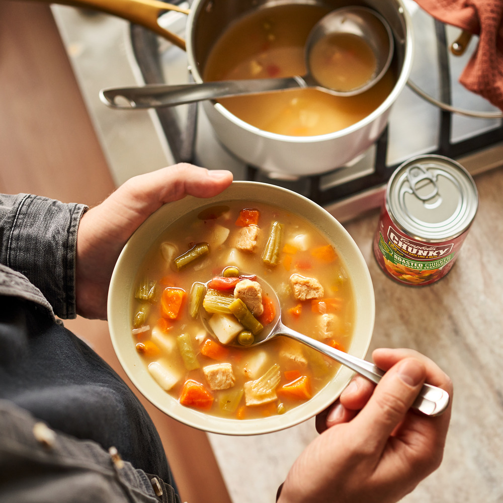 Campbell's® Chunky® Healthy Request® Roasted Chicken Soup with