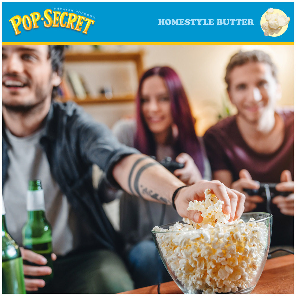 Postsecret Homestyle Pop Secret® Homestyle Microwave Popcorn-Lifestyle