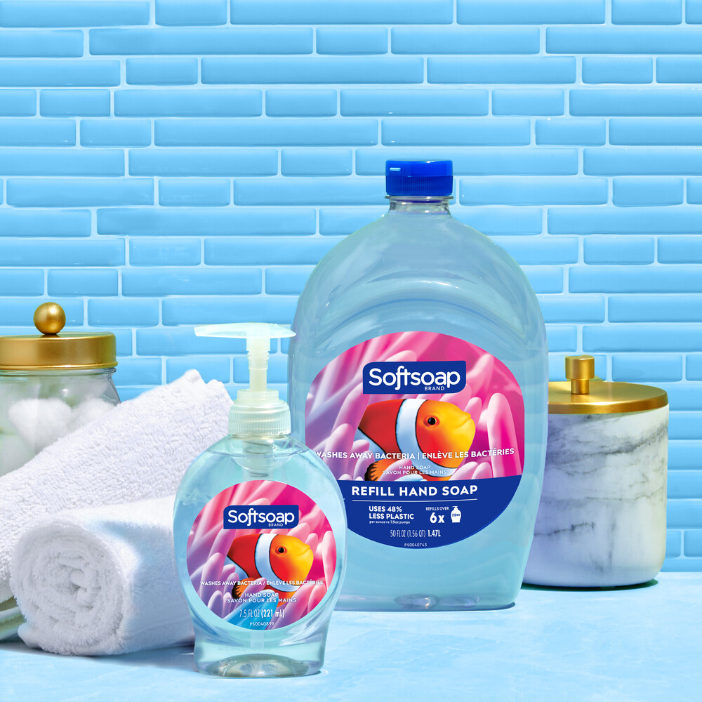 Softsoap Liquid Hand Soap Refill, Aquarium Series