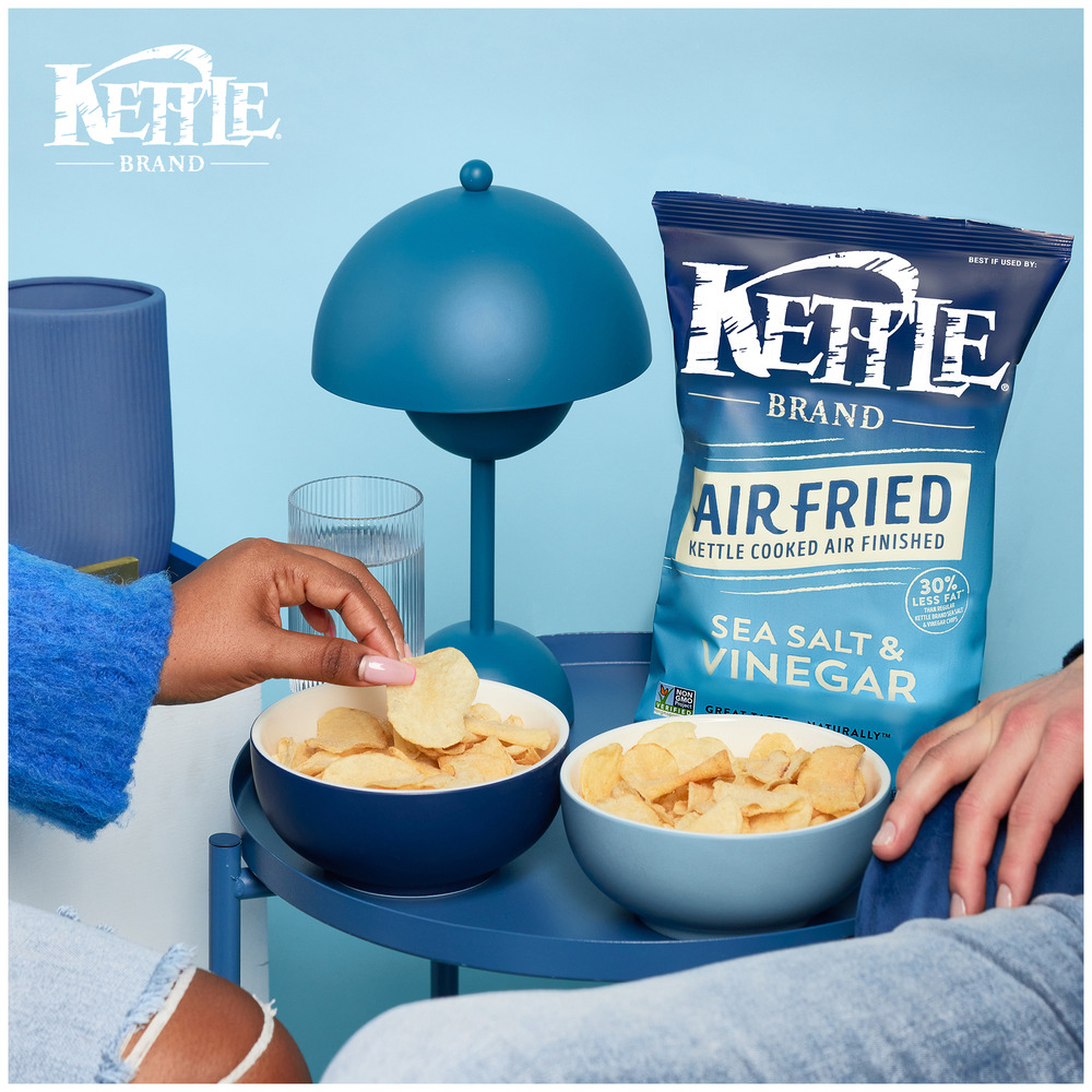 Kettle Brand® Air Fried Sea Salt and Vinegar Kettle Potato Chips