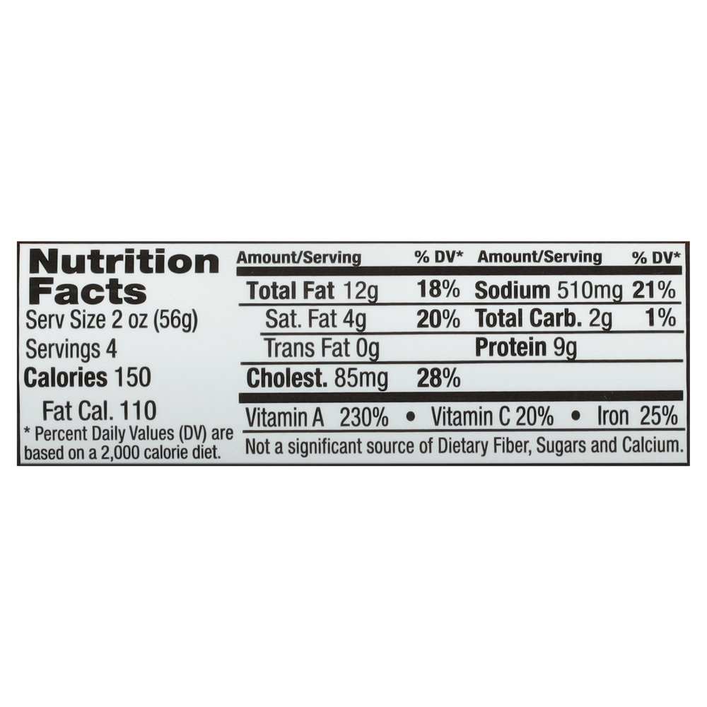 Jones Dairy Farm Liverwurst, BraunschweigerNutritionFacts