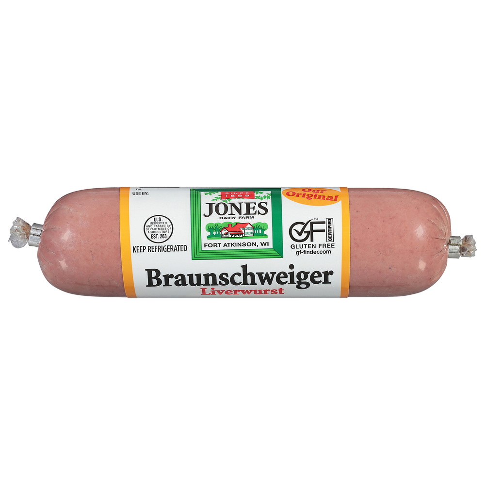 Jones Dairy Farm Liverwurst, BraunschweigerMain