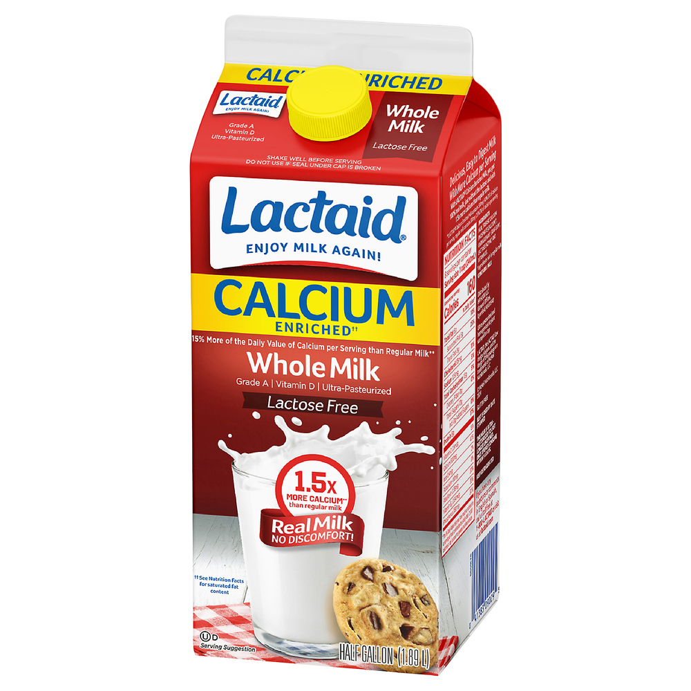 Lactaid Lactose Free Calcium Whole Milk