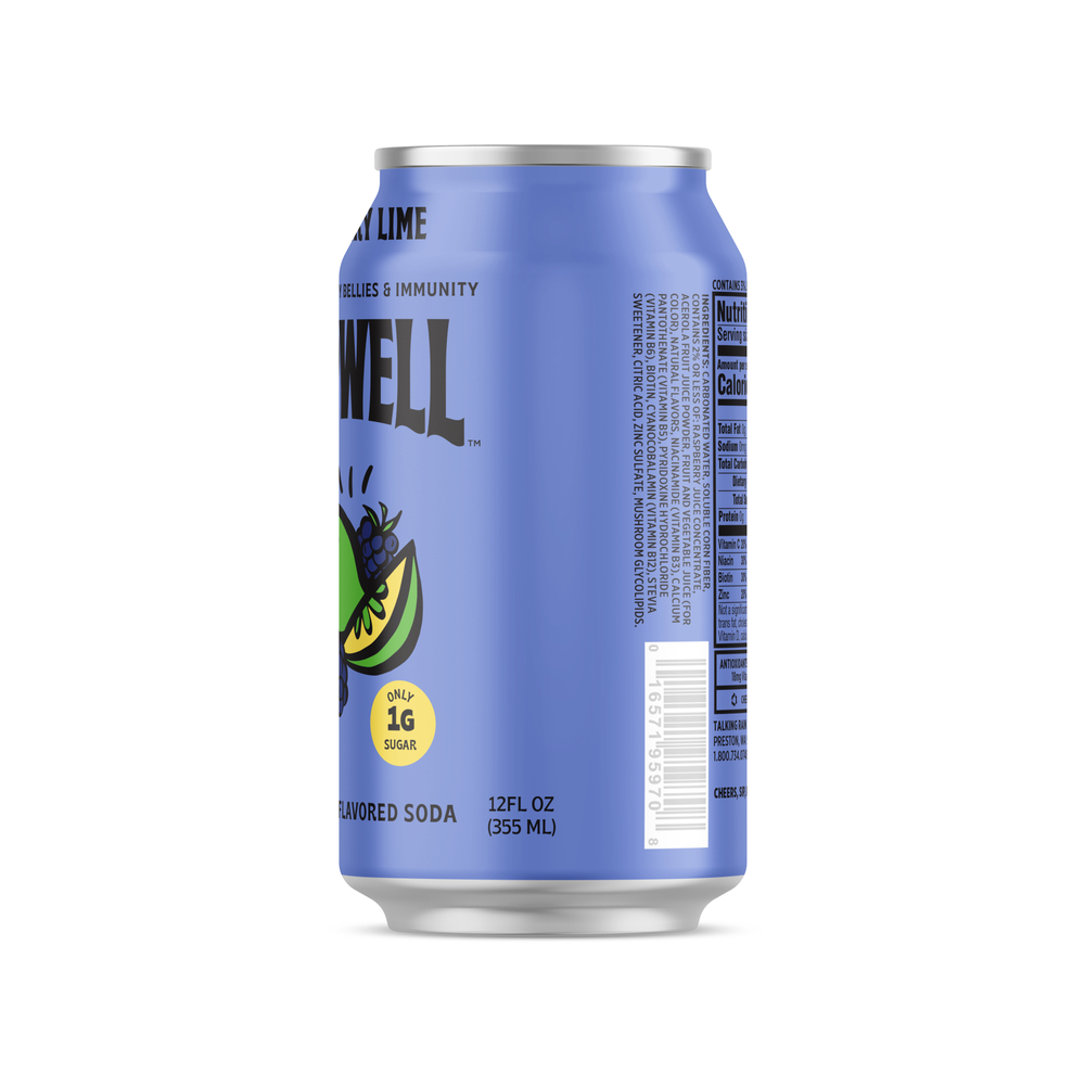 Popwell Blackberry Lime