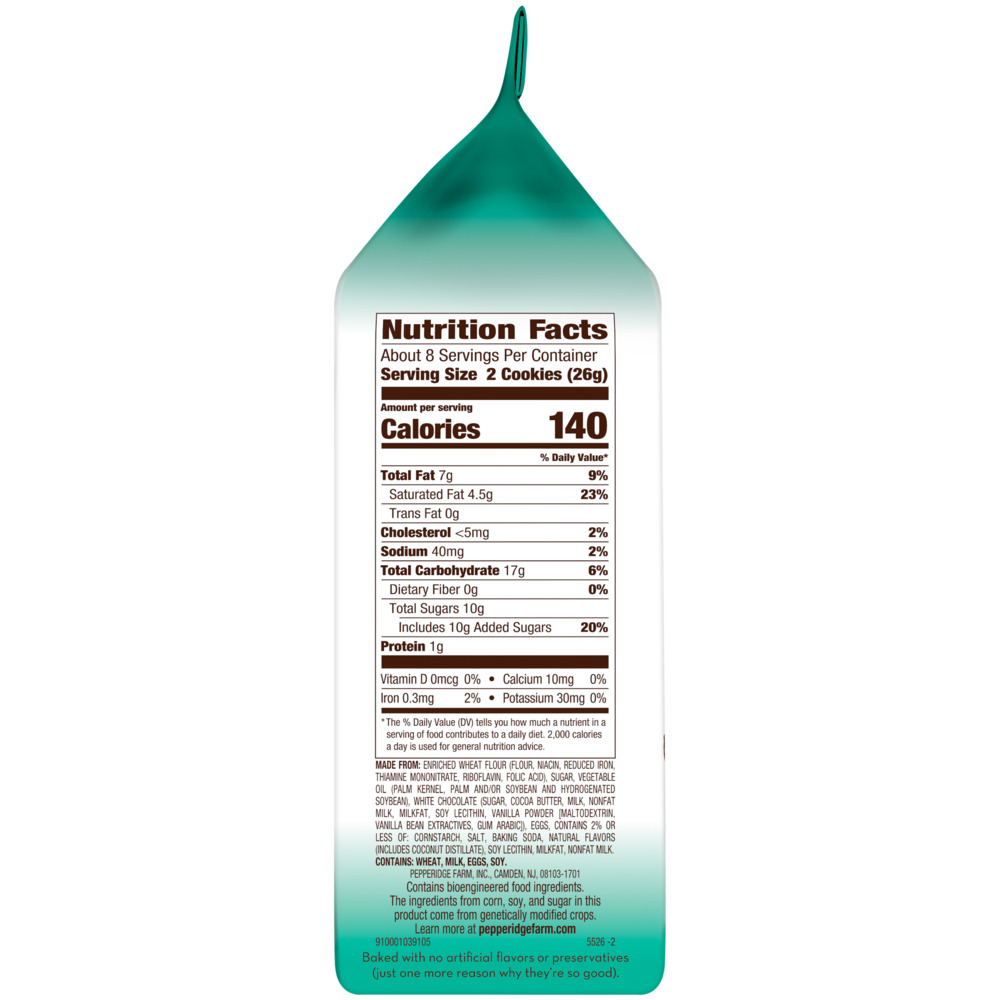 Pepperidge Farm® Milano® White Chocolate Coconut Flavored Cookies