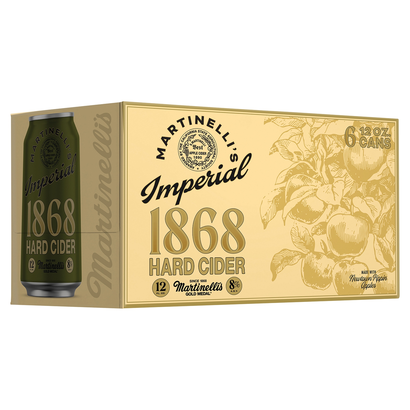 Martinelli's 1868 Hard Cider Cans