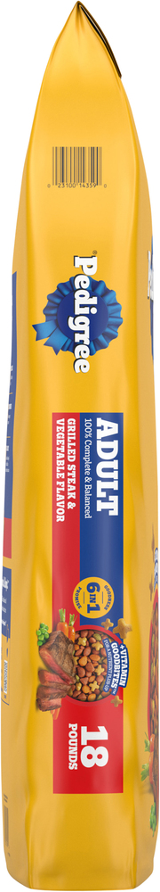 Pedigree Adult Grilled Steak & Vegetable Flavor Food for Dogs