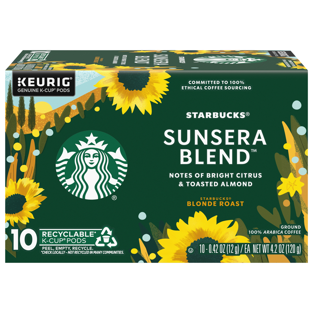 Starbucks Ground 100% Arabica Blonde Roast Sunsera Blend Coffee