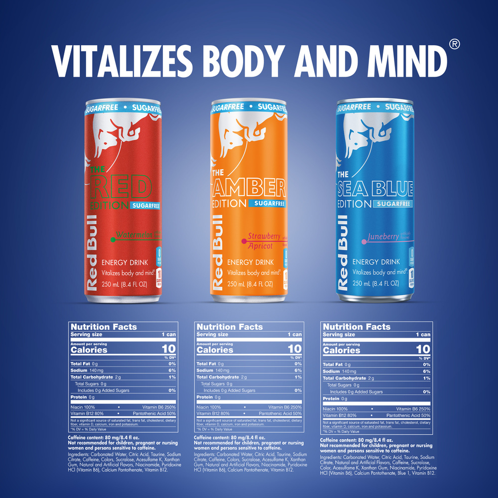 レッドブル　ライムエディション　シュガーフリー Red Bull Sugar Free Energy Drink - 20 Fl. Oz. - starmarket