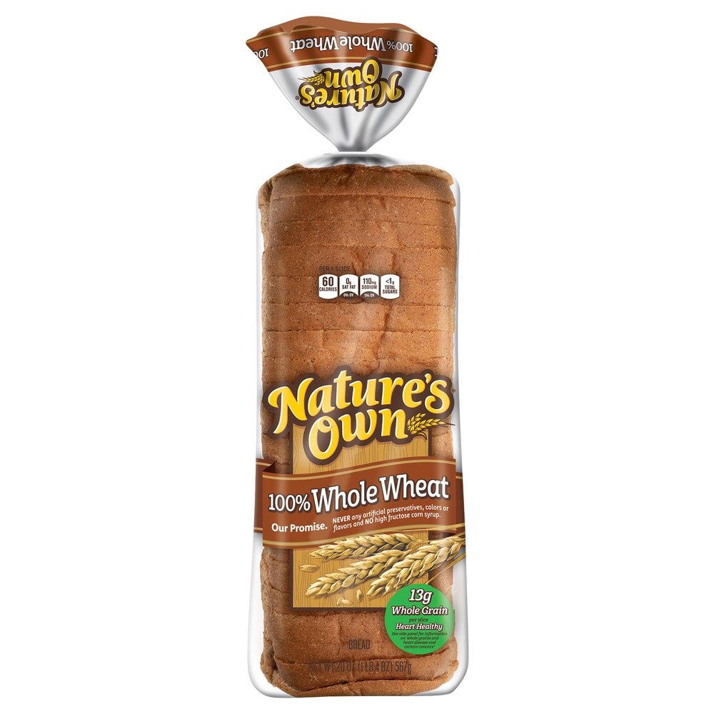 Nature's Own Bread, 20 Whole Wheat