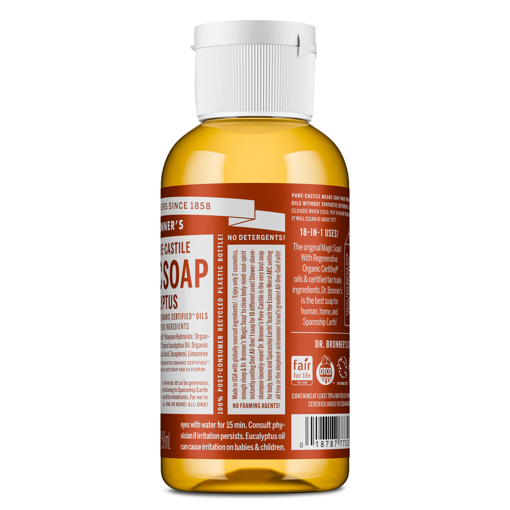 DR BRONNERS EUCALYPTUS LIQUID SOAP 1L - Only Natural - View #4