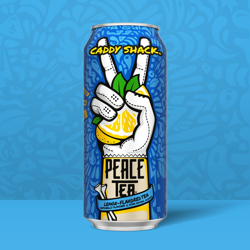 Peace Tea Caddy Shack Iced Tea Can