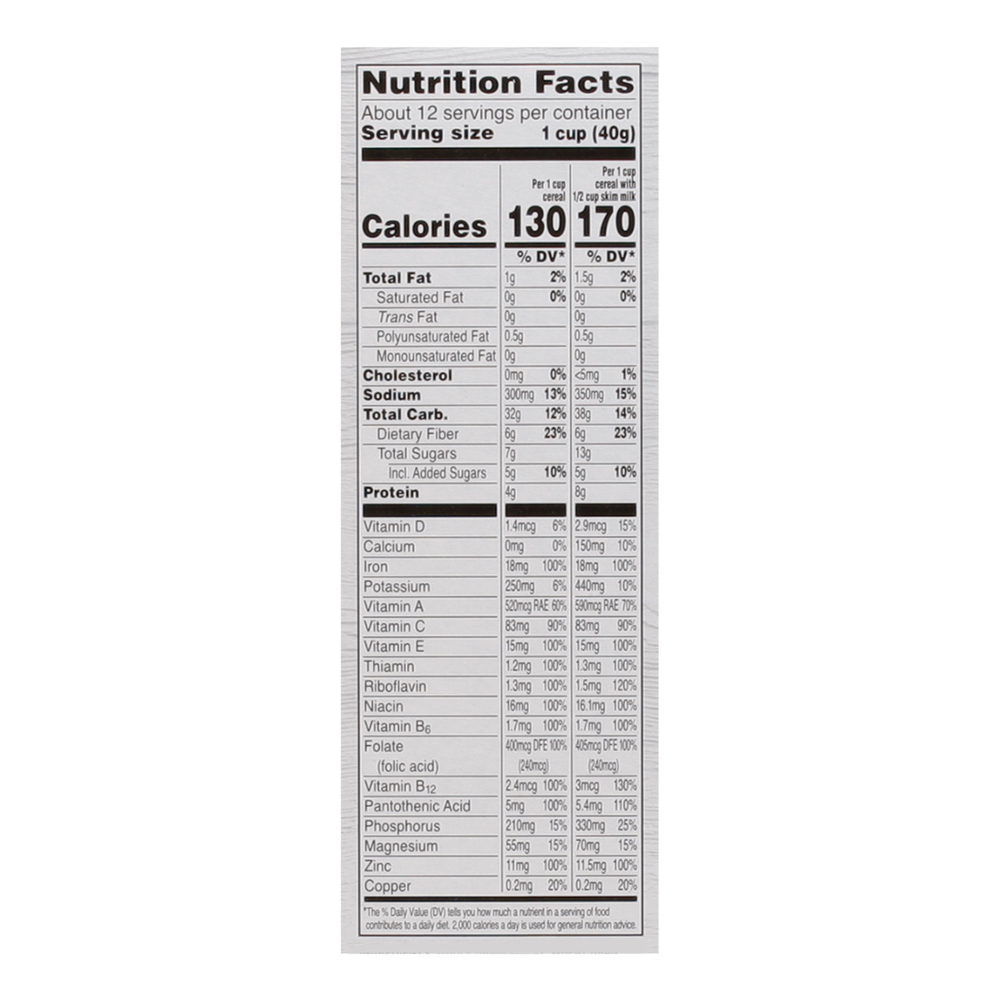 Raley's Bran FlakesNutritionFacts