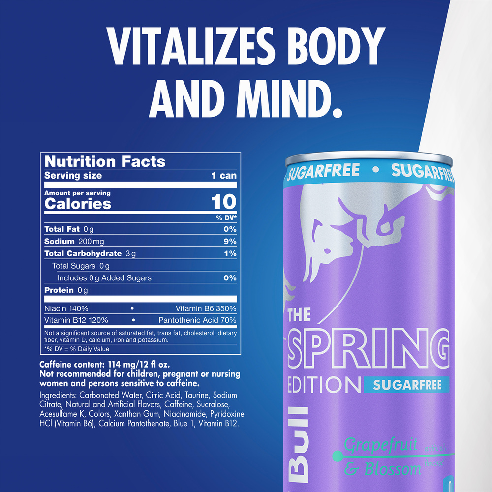 Red Bull THE SPRING EDITION 250ml 24本×2 Amazon.com: Red Bull Spring Edition Energy Drink, Grapefruit