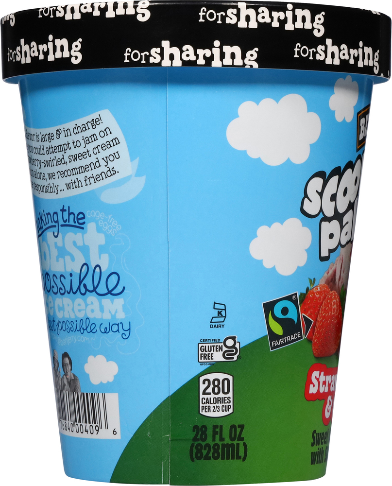 ☆　まめ様│クリーム&ローション＋ソープ　サンプロ Ben & Jerry's Scoop-apalooza Strawberries & Cream Ice Cream