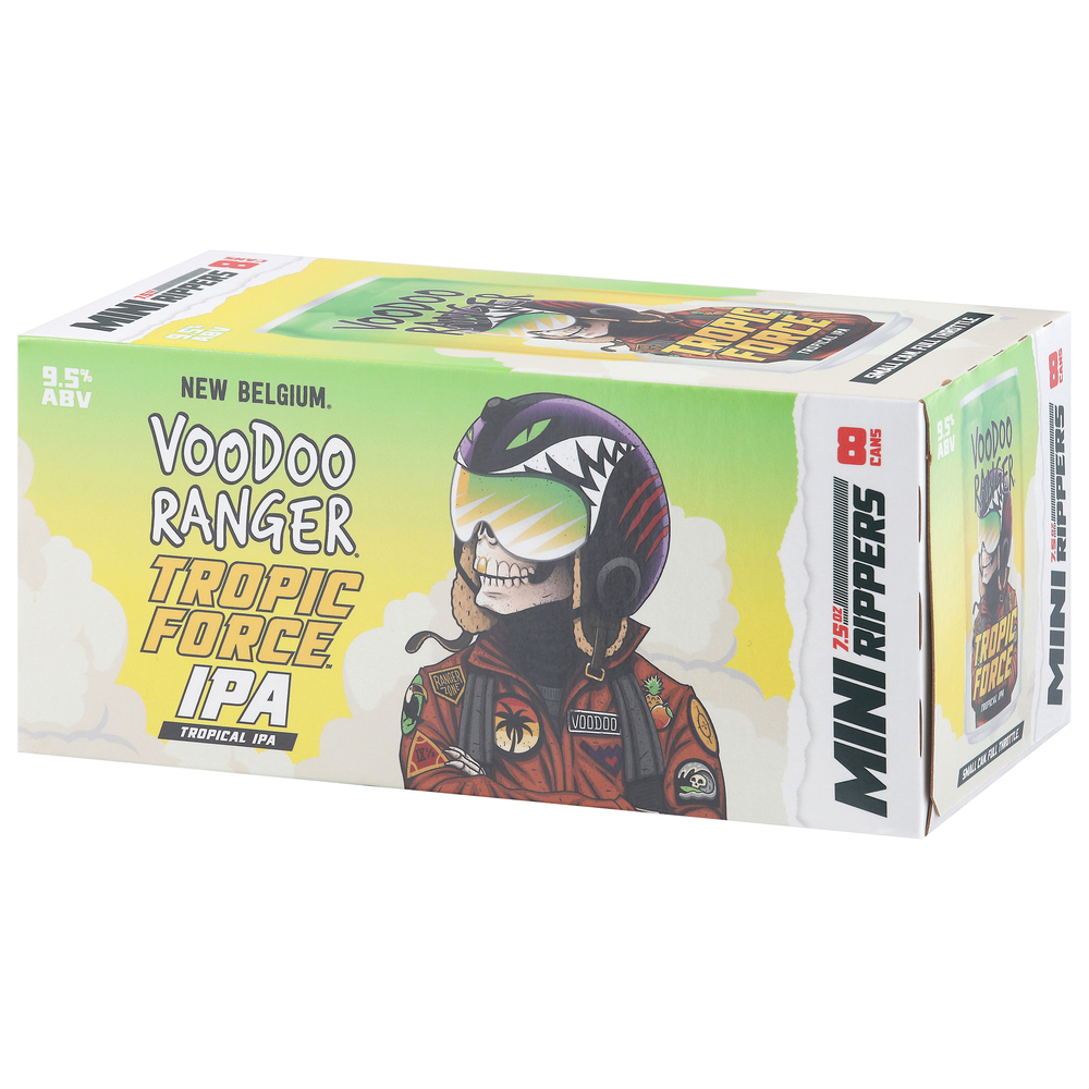 Voodoo Ranger Ripers Voodoo Ranger Beer, Tropical IPA, Tropic Force, Mini Rippers-Front ...