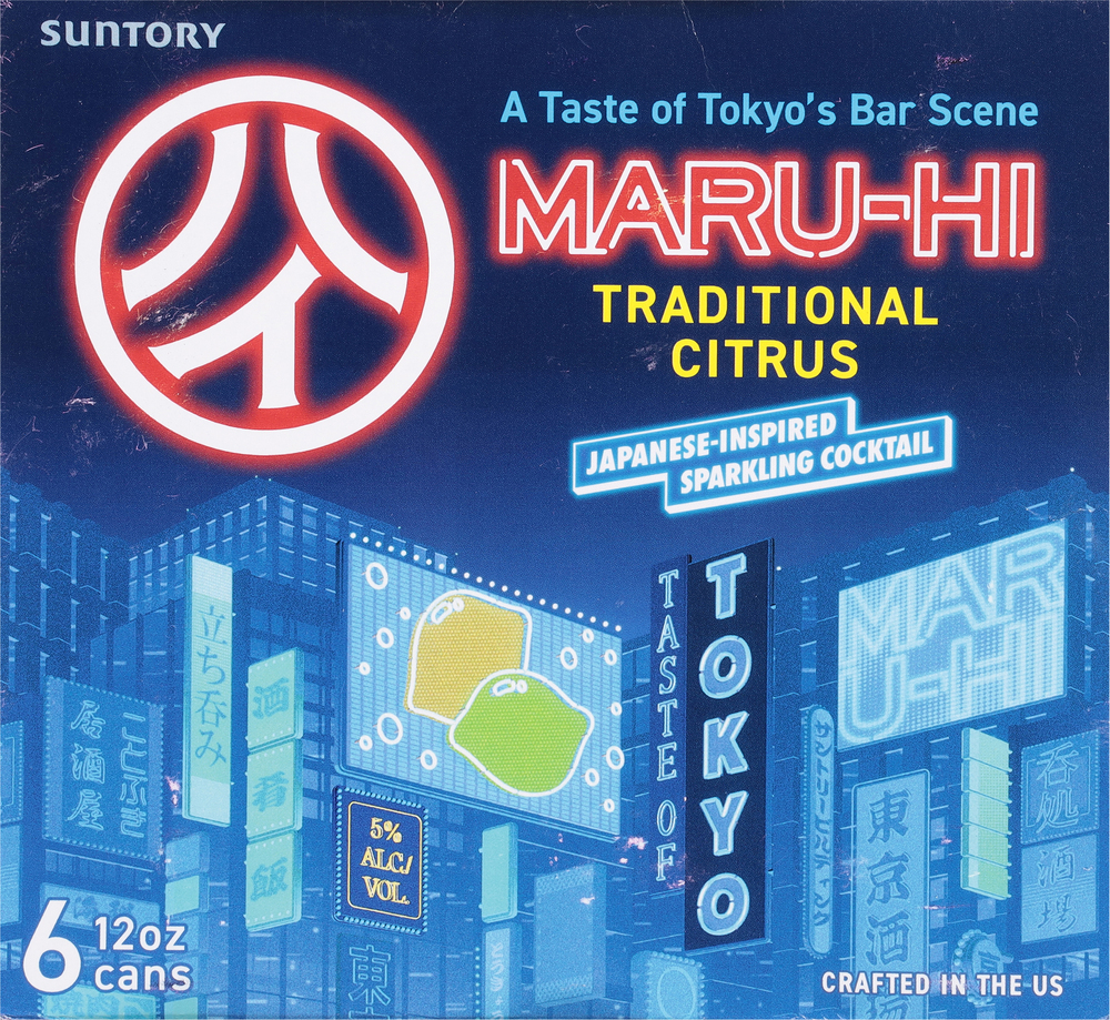 Maru-Hi Traditional Citrus Sparkling Cocktail