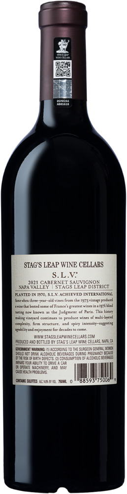 Stag's Leap Wine Cellars Cabernet Sauvignon California Red Wine