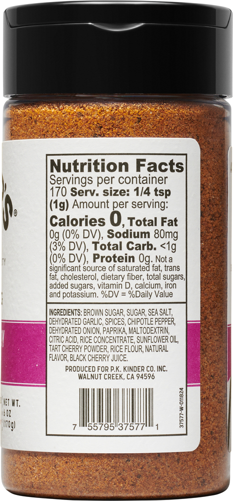Kinder's Black Cherry Chipotle Seasoning