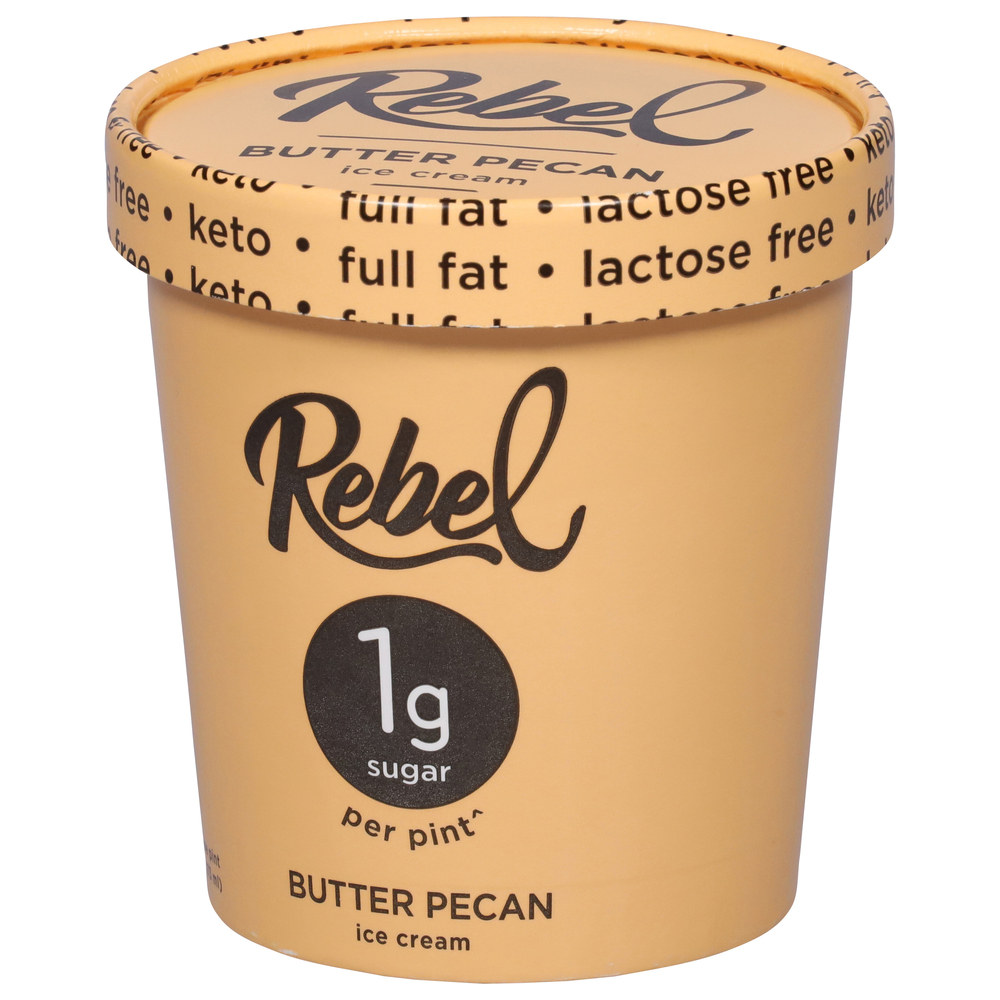 BUTTER PECAN ice cream