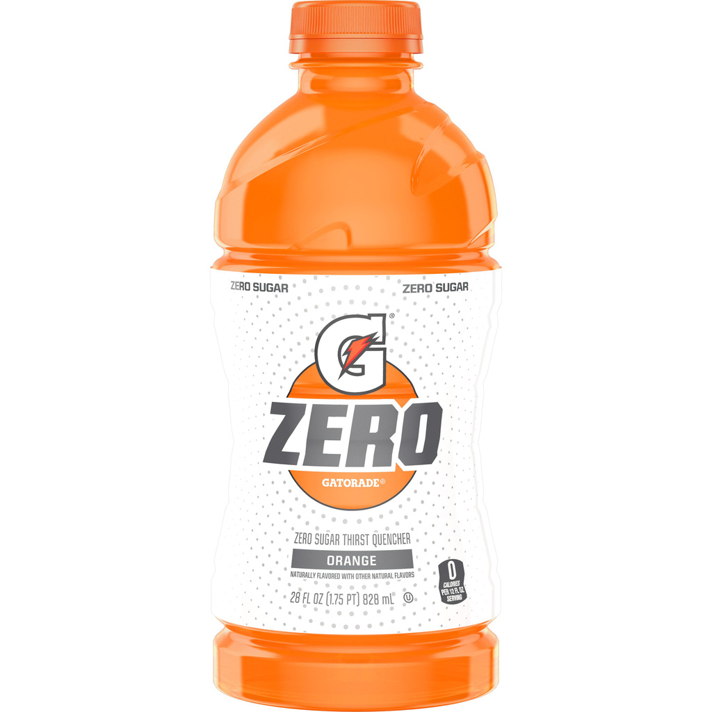 Gatorade Zero Thirst Quencher, Zero Sugar, OrangeHero