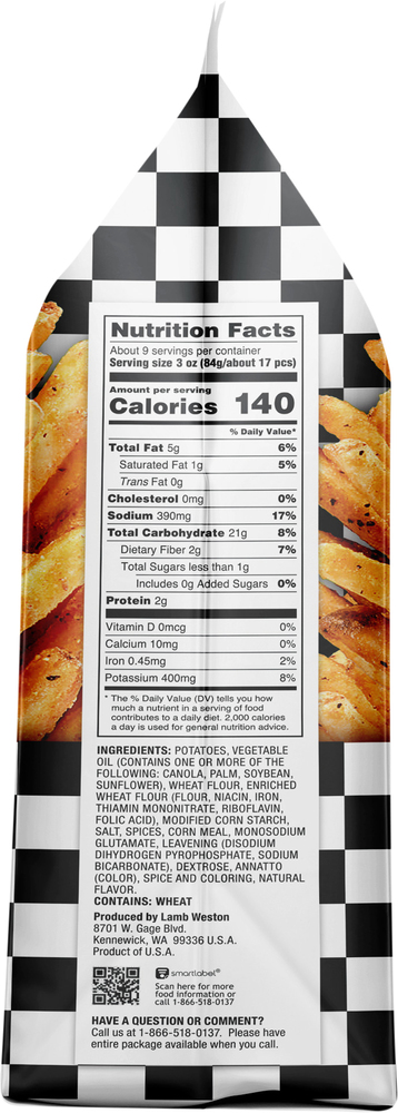 Checkers/Rally's Famous Seasoned Fries-Planogram-Right