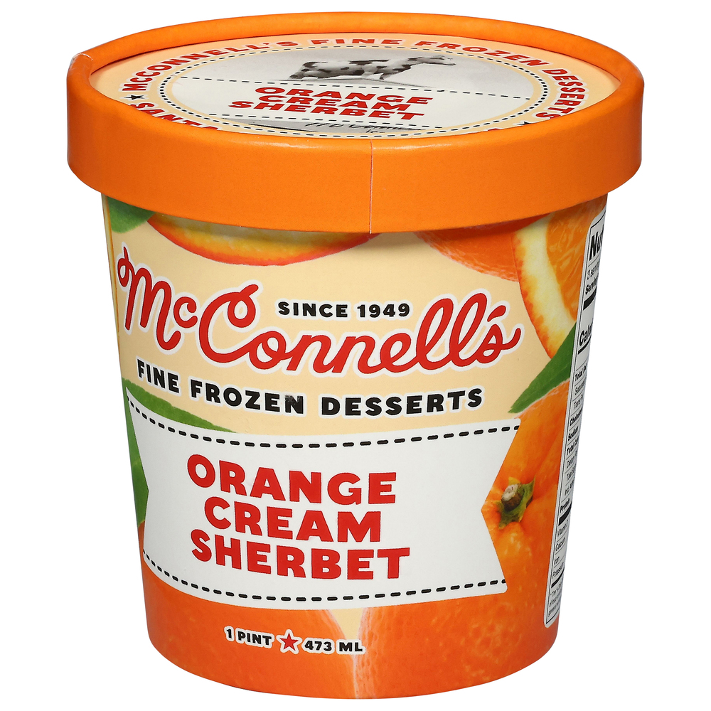 icecreammerci McConnell's Orange Cream Sherbet