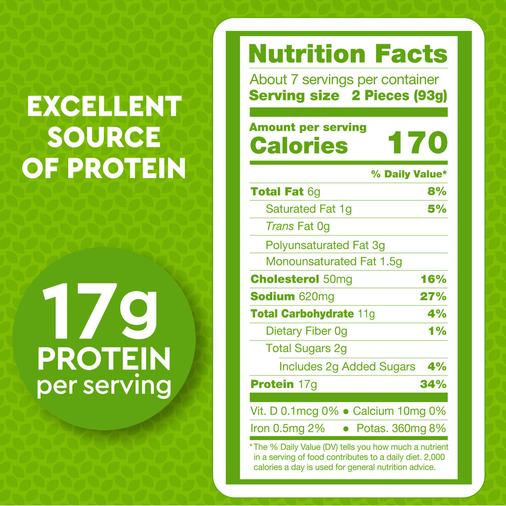 Just Bare® Lightly Breaded Chicken Breast StripsNutritionFacts