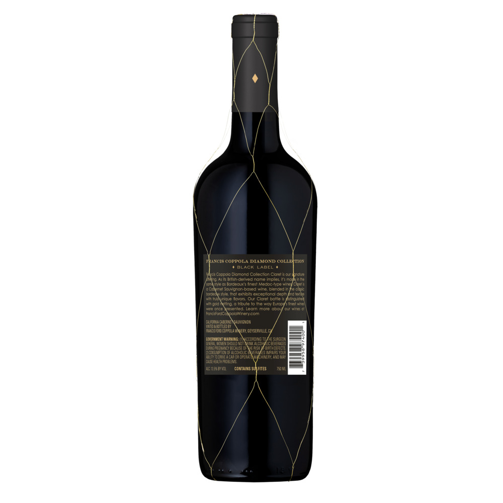 Francis Coppola Diamond Collection Cabernet Sauvignon, Claret
