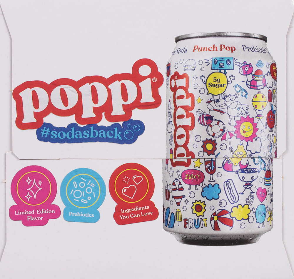 Poppi Punch Pop Prebiotic Soda