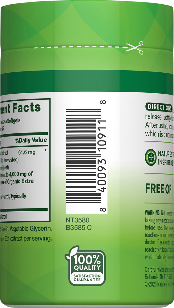 Nature's Truth Oil of Oregano