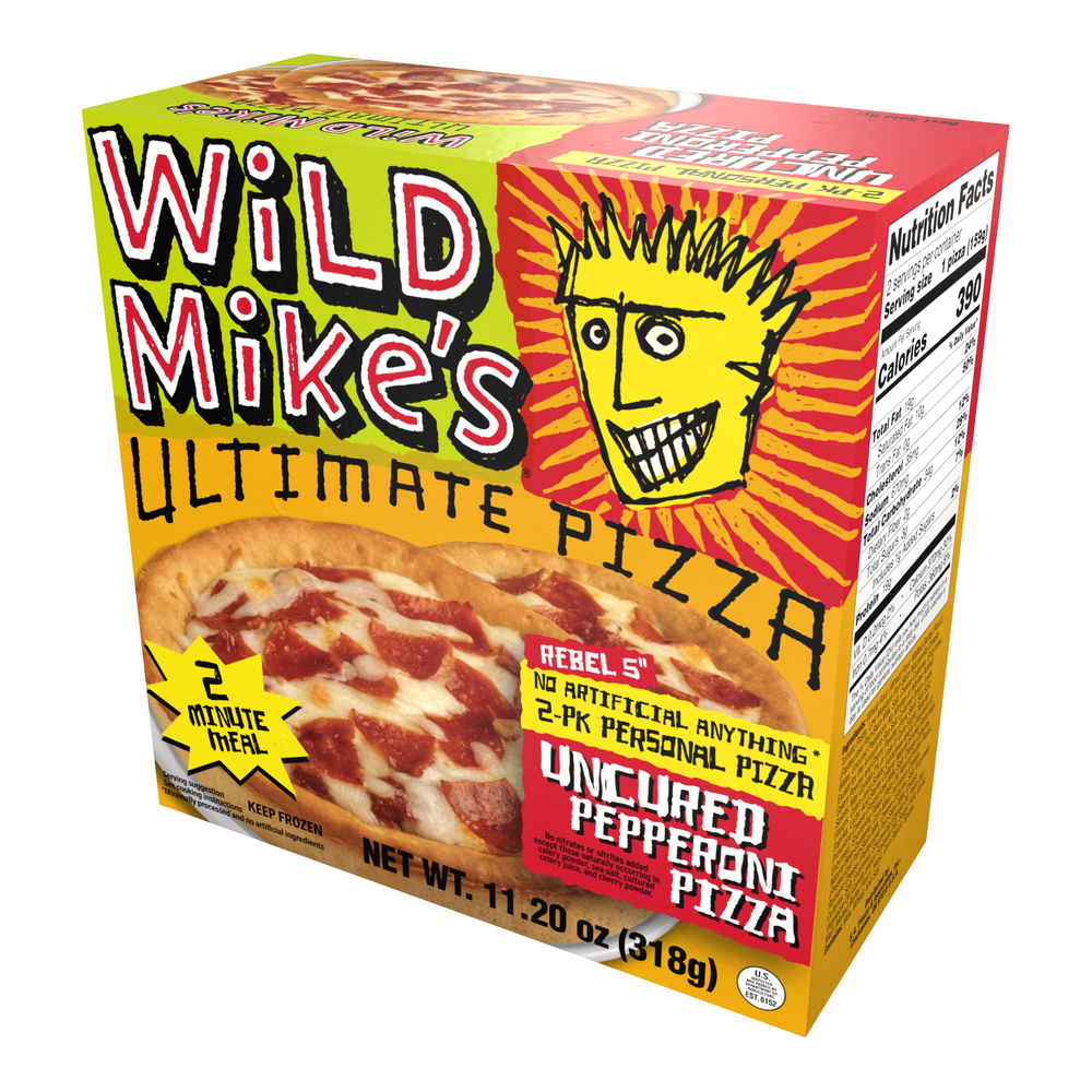 Wild Mike's Personal 2pk Pepperoni Pizza