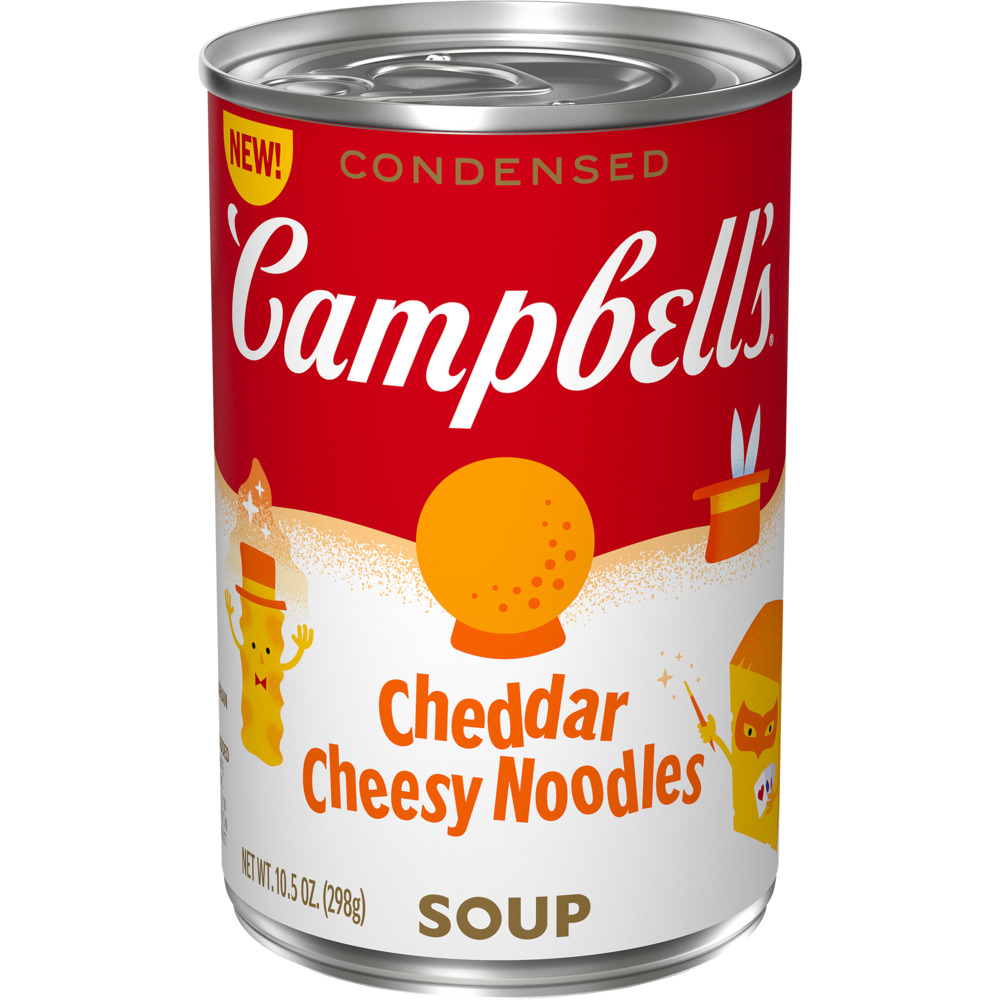 Campbell's® Condensed Cheddar Cheesy Noodle Soup