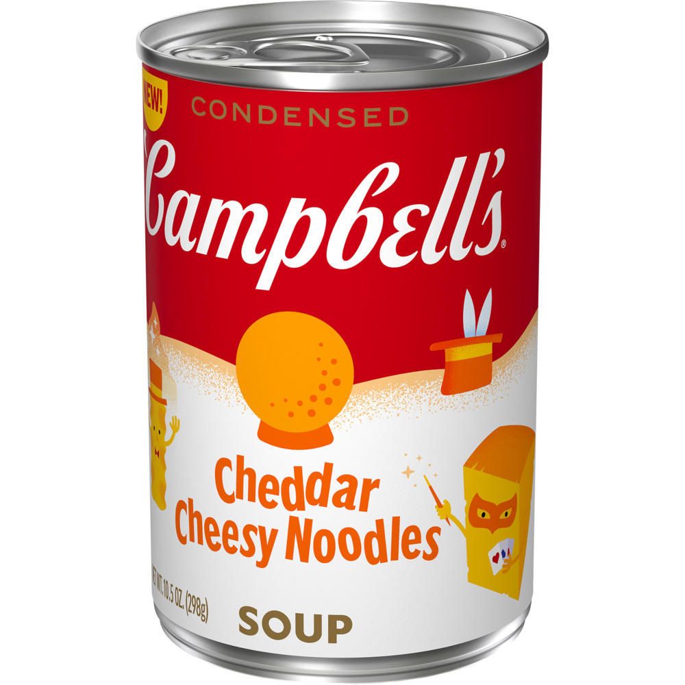 Campbell's® Condensed Cheddar Cheesy Noodle Soup