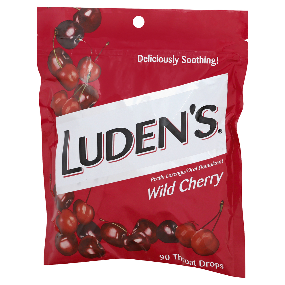 Ludens Throat Drops, Wild Cherry