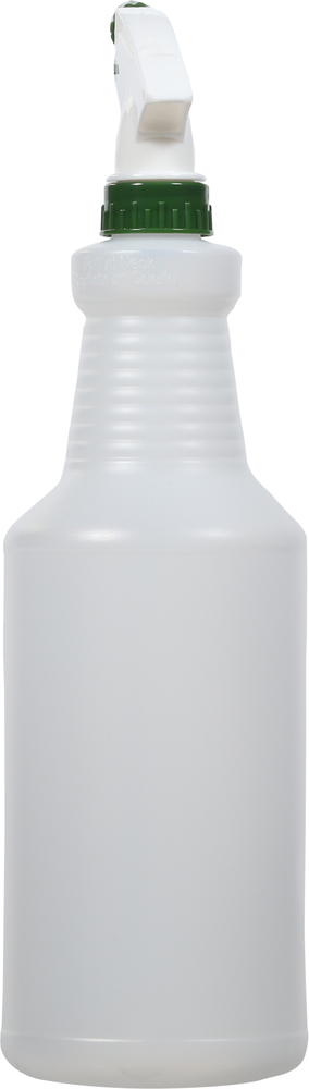 Plain top spray bottle