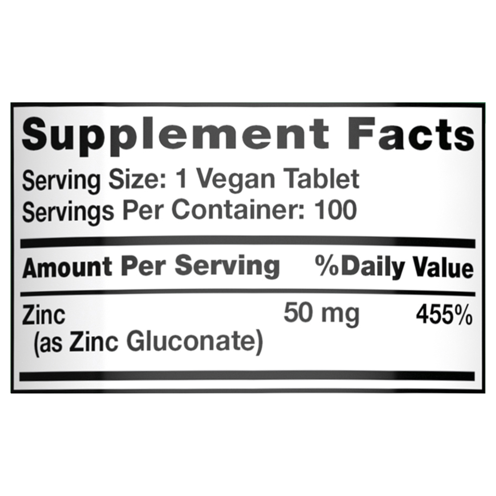 Nature's Truth Zinc Chelated