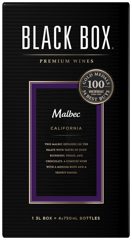 Black Box Malbec Red Wine 3L Box Wine