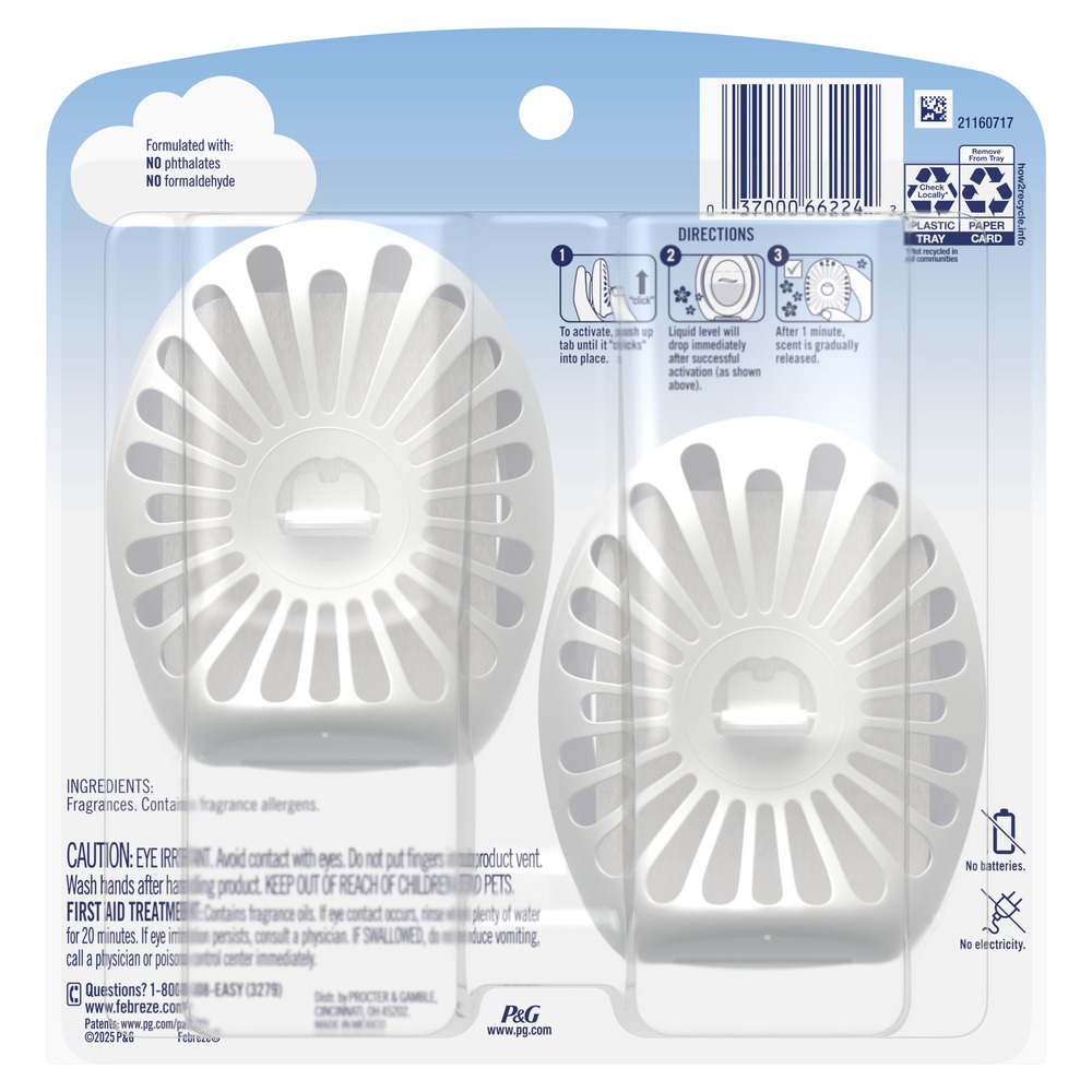 Febreze Bathroom Air Freshener, Odor-Fighting, Light Lavender